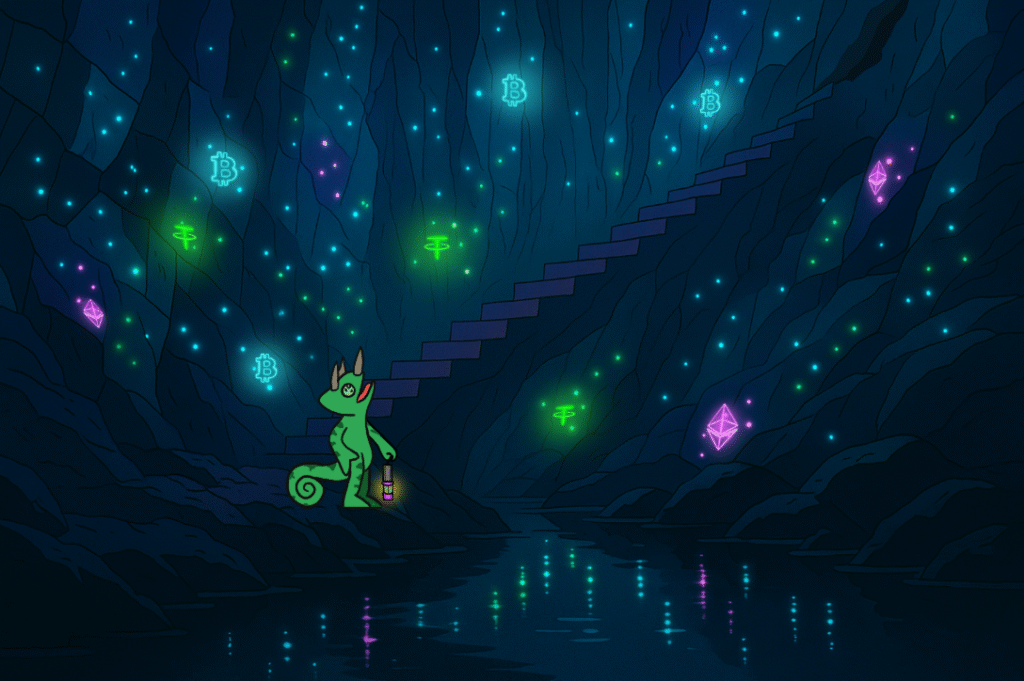 Kodama in a crypto mine
