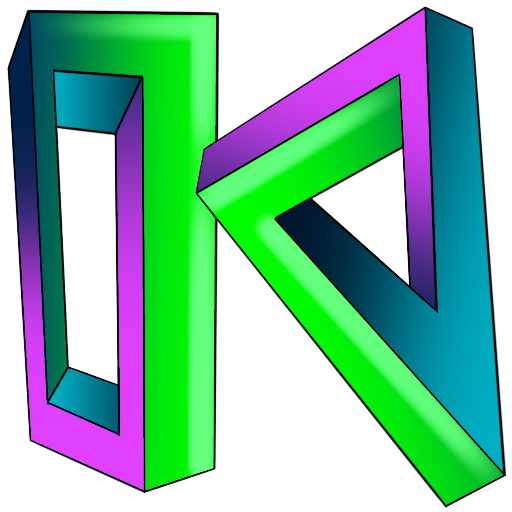 Infinity square and penrose triangle forming K